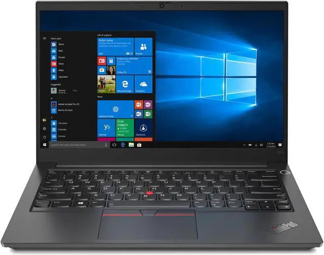 Lenovo ThinkPad E14 i7-10510U 16GB 512GB Refurbished Laptop - Front View Open