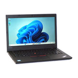 Lenovo ThinkPad L490 14in Refurbished Laptop - Front Open