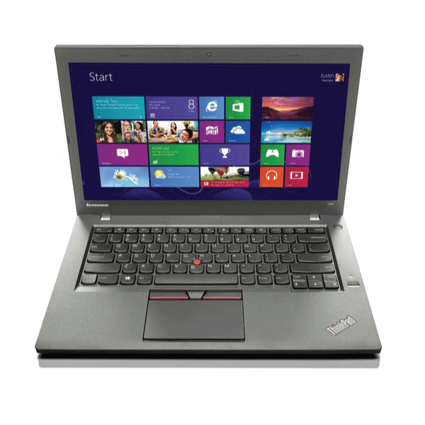 Lenovo ThinkPad T450 i5 5300U 2.3GHz 16GB 256GB SSD 14" W10P Laptop | 3mth Wty