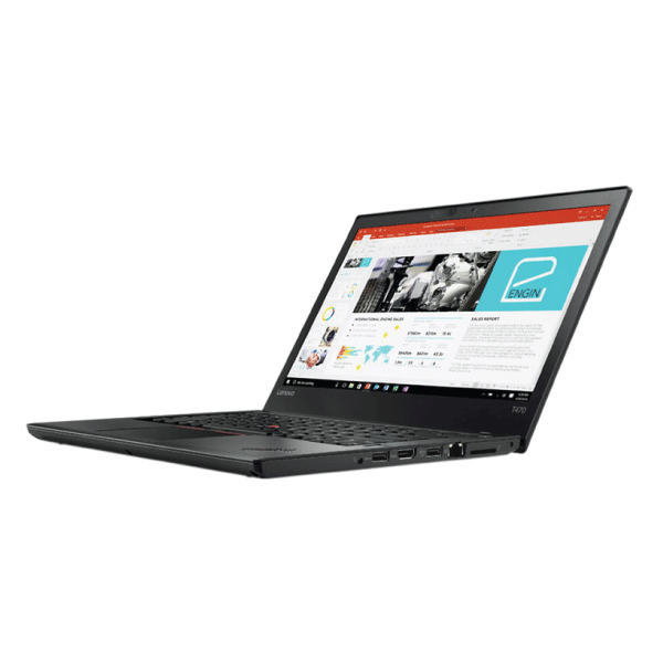 Lenovo ThinkPad T470 i5 6300U 2.4GHz 8GB 256GB SSD W10P 14" Laptop | C-Grade