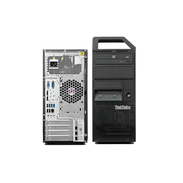 Lenovo ThinkStation E32 Xeon E3-1280 V3 3.6GHz 8GB 500GB DW K4000  | 3mth Wty