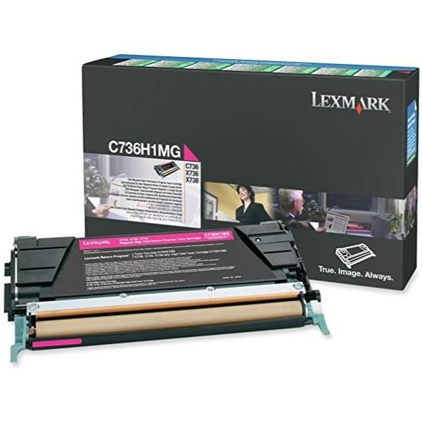 Lexmark C736H1MG Magenta High Yield Toner Cartridge | Genuine & Brand New