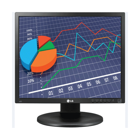 LG 19MB35P-B IPS 19" 1280x1024 5ms 5:4 VGA DVI LCD Monitor | 3mth Wty B-Grade