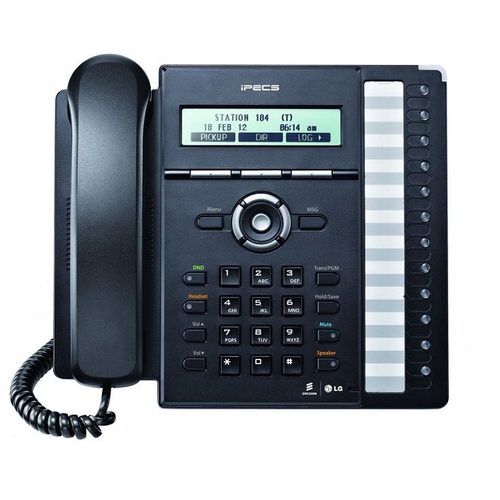 LG Ericsson iPECS LIP-8012D Refurbished IP Phone - Front View