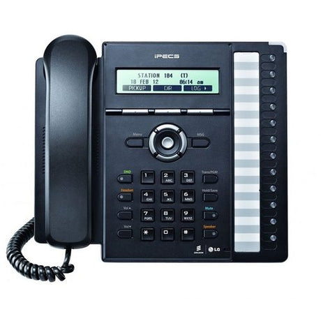 LG Ericsson iPECS LIP-8012D Refurbished IP Phone - Front View