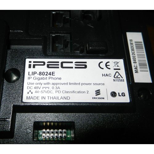 LG Ericsson iPECS LIP-8024D Refurbished IP Phone - Product Shot