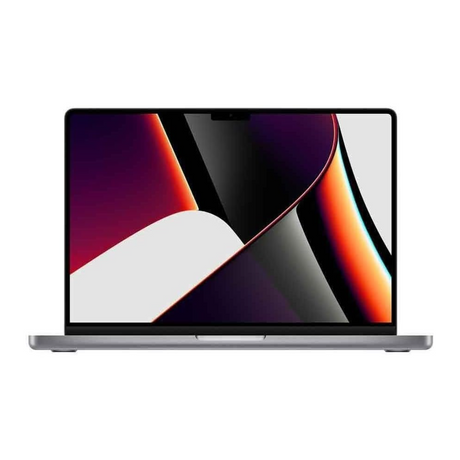 Apple MacBook Pro 16 inch 2021 M1 Pro Space Grey front