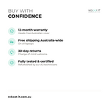Reboot IT 12 month warranty free shipping 30 day returns certified
