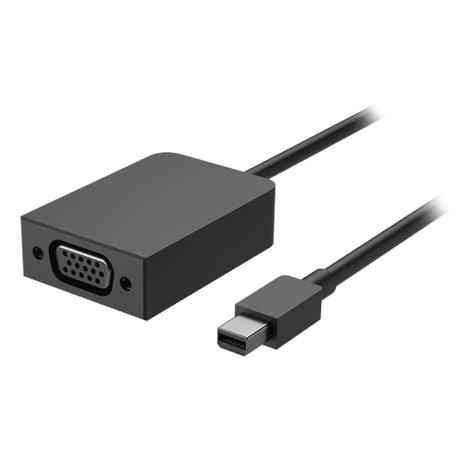 Microsoft Mini DisplayPort to VGA Adapter for Surface Pro 2/3