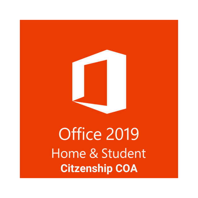 Refurbished - Microsoft Refurbisher Office Home & Student 2019 Citizenship Licence - Reboot IT