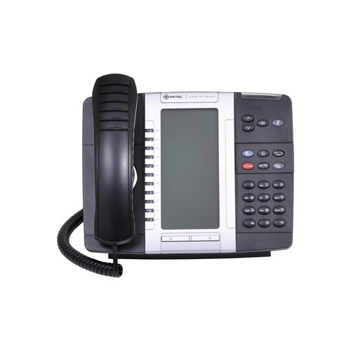 Mitel MiVoice 5330e Refurbished IP Phone - Angled View