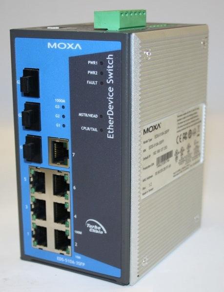 Moxa EDS-510A-3SFP EtherDevice Switch