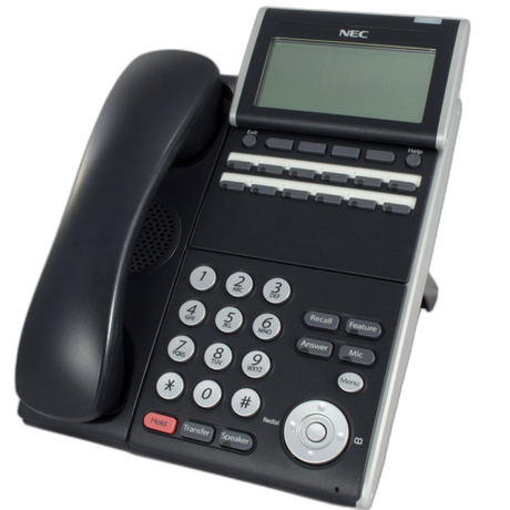 NEC UNIVERGE DTZ-24D-3 DT430 24-Button Digital Phone alternate view