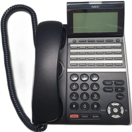 NEC UNIVERGE DTZ-24D-3 DT430 24-Button Digital Phone transparent background