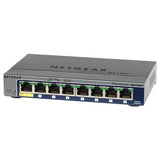 Netgear GS108T 8-Port Gigabit Smart Managed Switch Refurbished - Product View