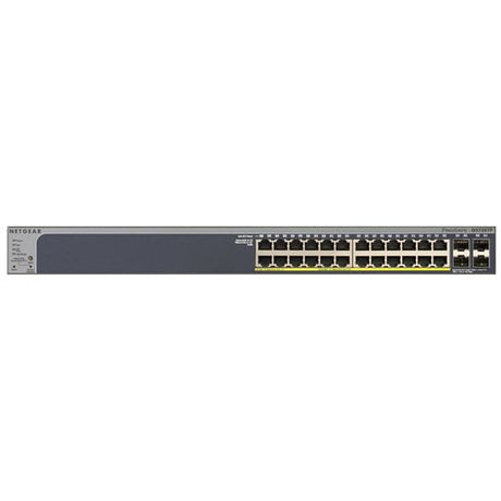 Netgear GS728TPv2 24-Port Gigabit PoE+ Smart Managed Switch 4x SFP 190W