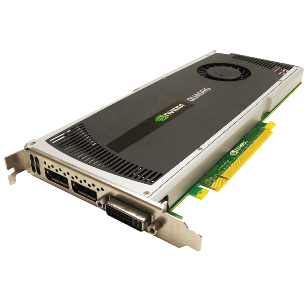 NVIDIA Quadro 4000 2GB GDDR5 256-bit DVI 2x Display Ports | 3mth Wty