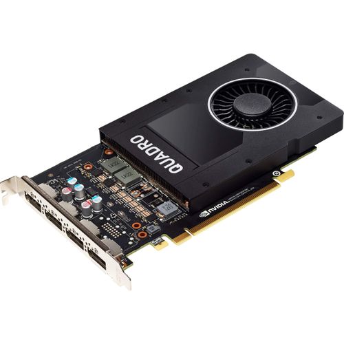 NVIDIA Quadro P2200 5GB GDDR5X 4x DisplayPort Graphics Card