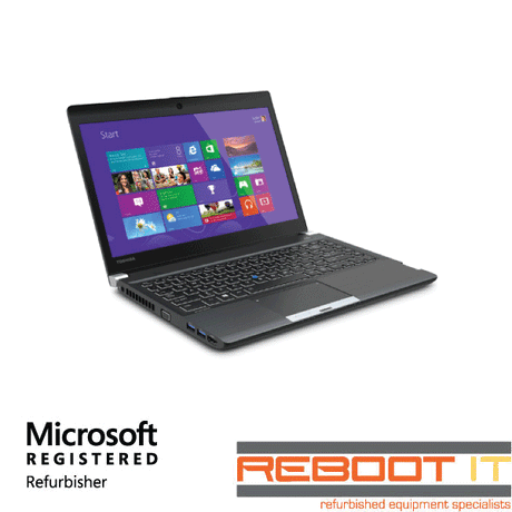 Open Box Toshiba Portege R30-C Core i5 6200U 2.4GHz 4GB 256GB SSD Win 10 Pro 13.3" DVDRW Laptop