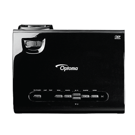 Optoma EX525ST 2500 Lumens 1024x768 DLP USB VGA, DVI RJ45 Projector | NO REMOTE
