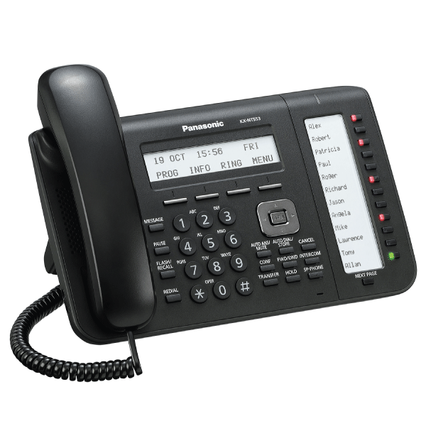 Panasonic KX-NT553-X-B IP Phone NO POWER ADAPTER/NO STAND | 3mth Wty