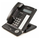Panasonic KX-T7630 Black Digital Refurbished Phone - Angled View
