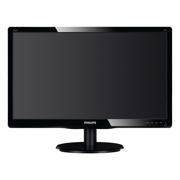 Philips 226V4L 21.5" 1920x1080 5ms 16:9 VGA DVI Monitor | NO STAND