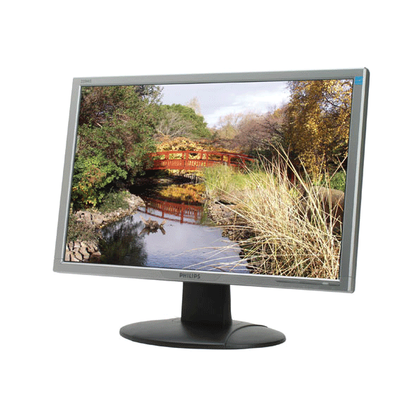 Phillips 220WS8FB 22" 1680x1050 5ms 16:10 VGA DVI LCD Monitor | NO STAND B-Grade