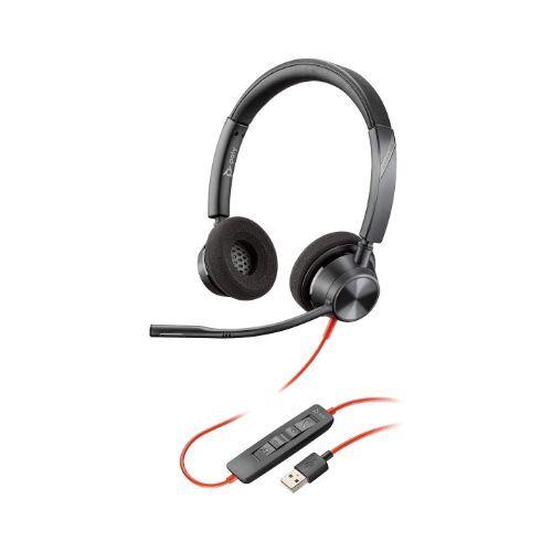 Plantronics BlackWire 3320 BW3320 USB-A Headset | 3mth Wty