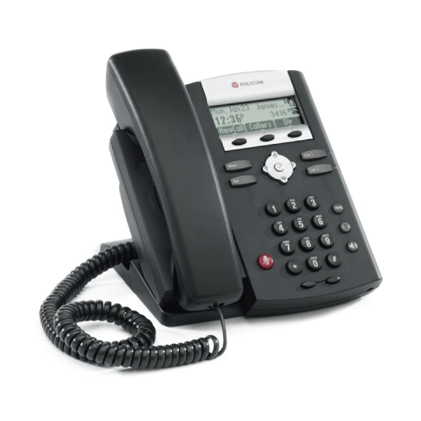 Refurbished Polycom SoundPoint IP 331 Telephone Handset & Stand ...