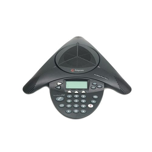 Polycom SoundStation 2W DECT Wireless Conference Phone Refurbished - Angled View