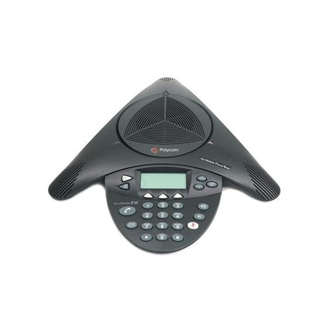 Polycom SoundStation 2W DECT Wireless Conference Phone Refurbished - Angled View