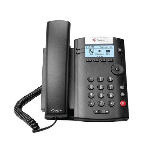 Polycom VVX 201 2-Line Phone Dual 10/100 Ethernet | NO POWER ADAPTER 3mth Wty