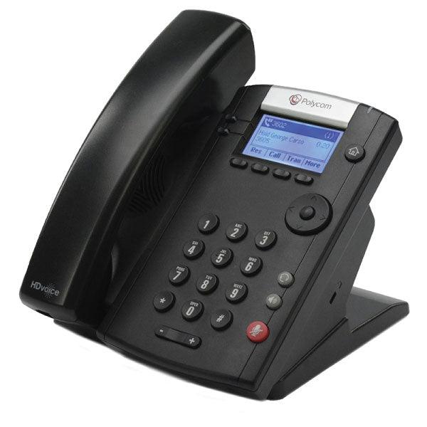 Polycom VVX 201 2-Line Phone Dual 10/100 Ethernet | NO POWER ADAPTER 3mth Wty