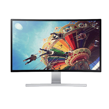 Samsung 27" S27D590CS Curved Monitor 1920x1080 VGA HDMI Display | NO STAND B-Grade