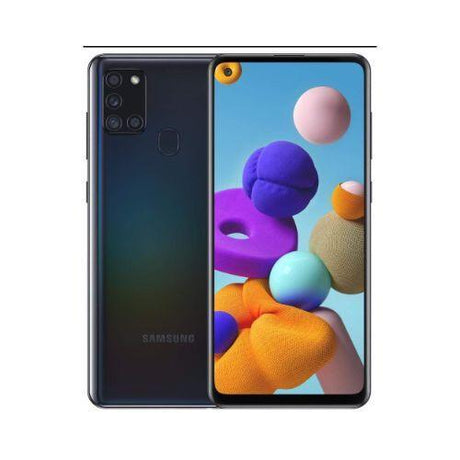 Samsung Galaxy A21s 128GB Unlocked Smartphone Black | A-Grade 6mth Wty