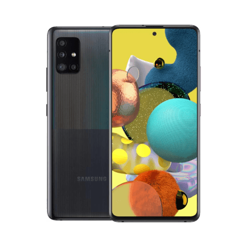 Refurbished - Samsung Galaxy A51 128GB Black Unlocked Smartphone AU STOCK | 1yr Wty - Reboot IT