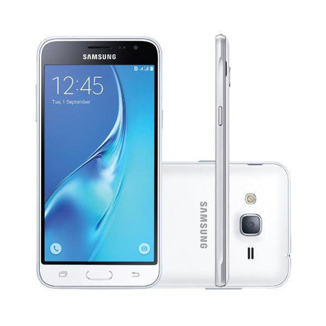 Samsung Galaxy J3 8GB Mobile Phone White | As New in Box 6mth Wty