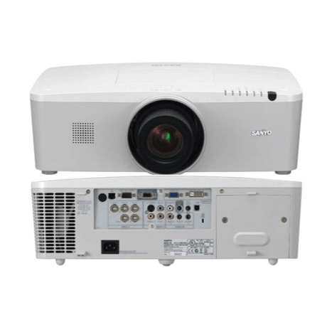 Sanyo PLC-XM100 3LCD XGA 5000 Lumens Projector 1022 Lamp Hrs Used | No Remote