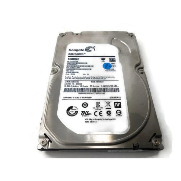 Seagate Barracude 45K0623 1TB 7.2K SATA III 6GB/S 3.5" Hard Drive | 3mth Wty