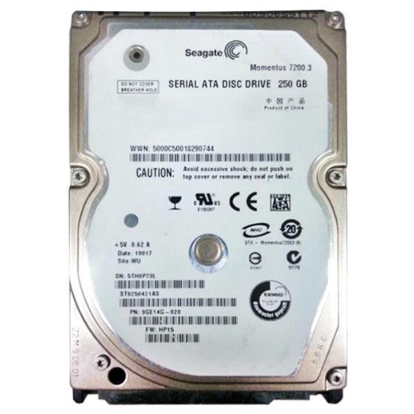 Seagate Momentus ST9250421AS 250GB 7.2K 2.5" SATA 3Gbs Hard Drive | 3mth Wty