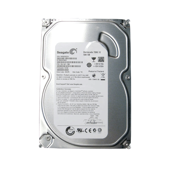 Seagate ST3500418AS 500GB 3.5" SATA 3 7200RPM Hard Drive | 3mth Wty