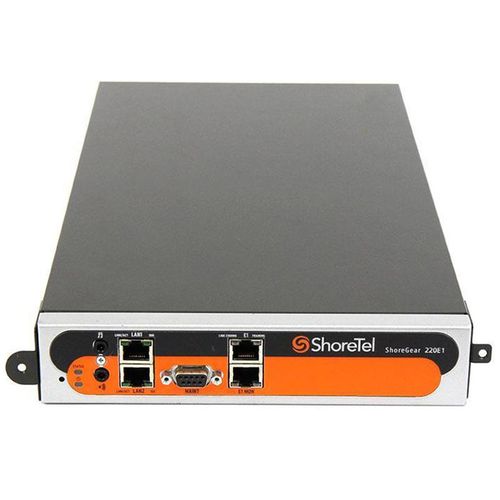 ShoreTel SG-220E1 ShoreGear E1 Voice Switch 30 Ch 220 IP Phones 2x LAN