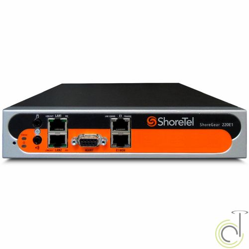ShoreTel SG-220E1 ShoreGear E1 Voice Switch 30 Ch 220 IP Phones 2x LAN