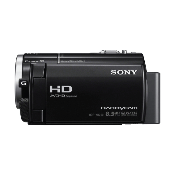 Sony HDR-XR260VE HD Flash Memory PAL Camcorder Black + Bag | 3mth Wty