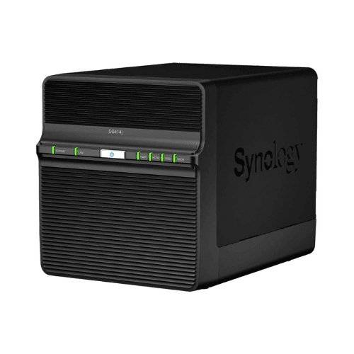 Refurbished - Synology DiskStaion DS414J 4 x 2TB NAS Storage Array | 3mth Wty - Reboot IT