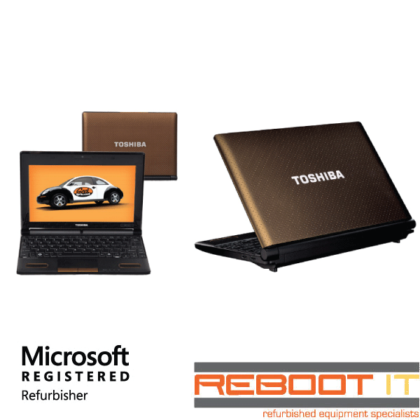 Toshiba NB550D AMD C50 Fusion 1.0GHz 4GB 320GB Webcam 10" Netbook