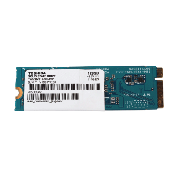 Toshiba THNSNS128GMGP 128GB SSD Mini PCI-e SSD FRU 45N8300 X1 Carbon