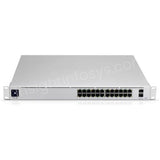 Ubiquiti USW-Pro-24-POE UniFi 24-Port PoE Managed Switch Refurbished Networking - Front View