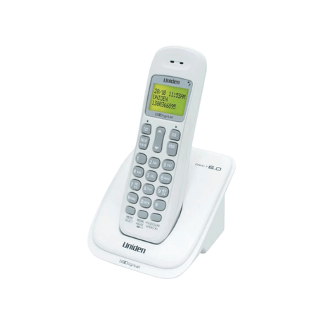 Uniden DECT 1015 Digital Cordless Phone & Base | 3mth Wty